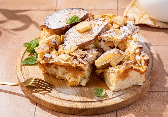 Рецепт «Классическая шарлотка с&nbsp;яблоками»