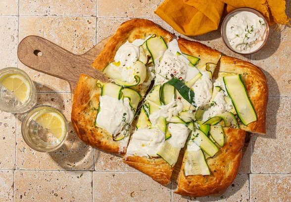 Рецепт «Пицца с&nbsp;цукини»