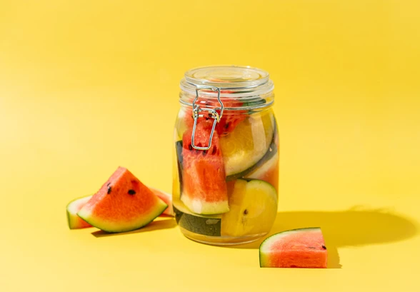 Рецепт «Маринованные арбузы «для ленивых»»