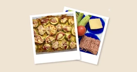 Кабачковые кольца с&nbsp;мясным фаршем