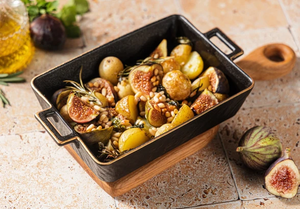 Рецепт «Инжир, запечённый с&nbsp;картофелем»