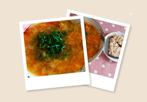 Рецепт «Щи из&nbsp;консервов»