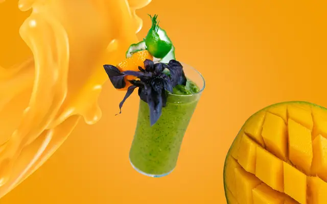 Согревающий смузи с&nbsp;манго и&nbsp;имбирём