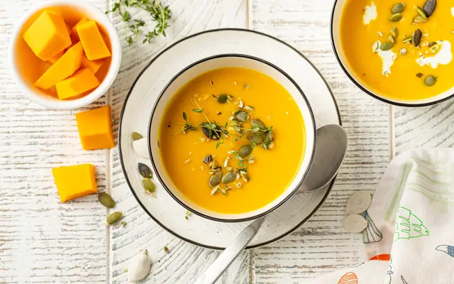 Тыквенный суп-пюре классический