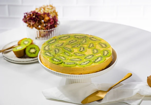 Рецепт «Торт без&nbsp;выпечки с&nbsp;киви и&nbsp;манго»