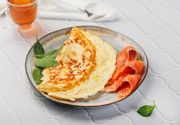 Рецепт «Омлет с&nbsp;капустой »