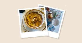 Творожный мусс с&nbsp;какао и&nbsp;тыквой