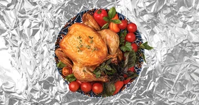 Запекать в&nbsp;фольге опасно? И&nbsp;другие вопросы о&nbsp;пищевом алюминии 