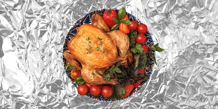 Запекать в&nbsp;фольге опасно? И&nbsp;другие вопросы о&nbsp;пищевом алюминии 