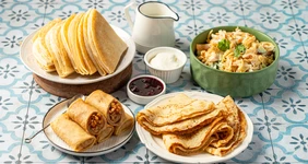 12 рецептов блинов — на&nbsp;кефире, рисовые и&nbsp;даже в&nbsp;духовке