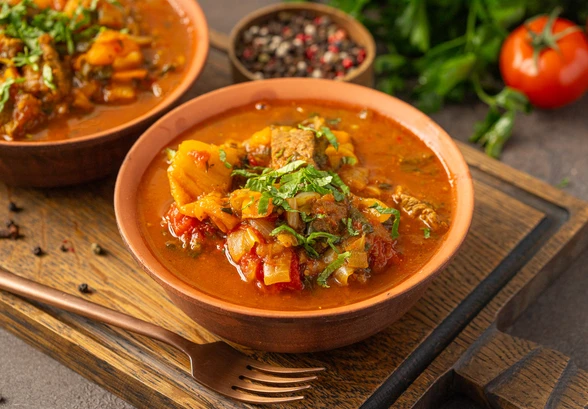 Рецепт «Чашушули из&nbsp;говядины»